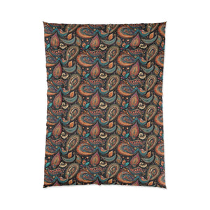 Colorful Paisley Pattern Comforter – Soft Bedding - Dipaliz - Quilts & Comforters