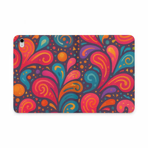 Dipaliz Colorful Paisley Tablet Folio Case Retro Swirl - Computer Accessories