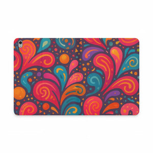 Dipaliz Colorful Paisley Tablet Folio Case Retro Swirl - Computer Accessories
