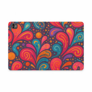 Dipaliz Colorful Paisley Tablet Folio Case Retro Swirl - Computer Accessories