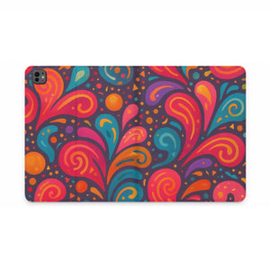 Dipaliz Colorful Paisley Tablet Folio Case Retro Swirl - Computer Accessories