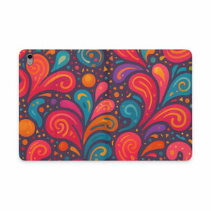 Dipaliz Colorful Paisley Tablet Folio Case Retro Swirl - Computer Accessories