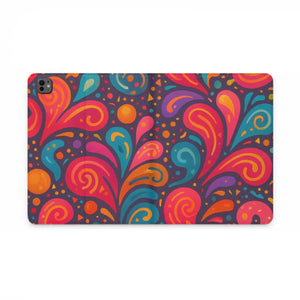 Dipaliz Colorful Paisley Tablet Folio Case Retro Swirl - Computer Accessories