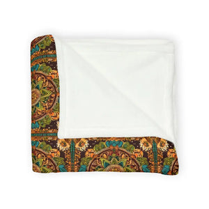 Colorful Patola Pattern Soft Polyester Blanket - Dipaliz - Blankets