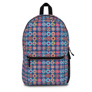Colorful Pattern Backpack - Eco-friendly Gift - Dipaliz - Backpacks