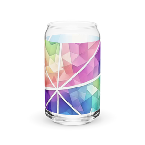 Colorful Pattern Shaped Glass - Eco-friendly 16oz - Dipaliz - Tumblers