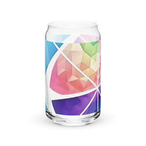 Colorful Pattern Shaped Glass - Eco-friendly 16oz - Dipaliz - Tumblers