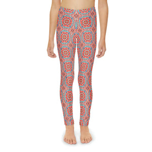Vibrant Colorful Pattern Leggings - Active Kids - Dipaliz - Activewear