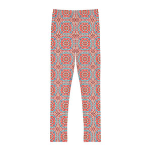 Vibrant Colorful Pattern Leggings - Active Kids - Dipaliz - Activewear