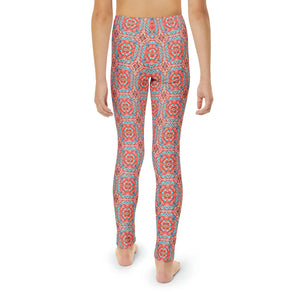 Vibrant Colorful Pattern Leggings - Active Kids - Dipaliz - Activewear
