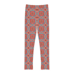 Vibrant Colorful Pattern Leggings - Active Kids - Dipaliz - Activewear