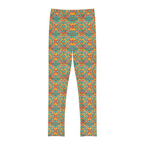 Rainbow Full Length Leggings - Colorful Pattern - Dipaliz - Activewear