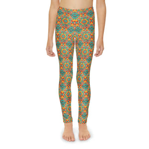 Rainbow Full Length Leggings - Colorful Pattern - Dipaliz - Activewear