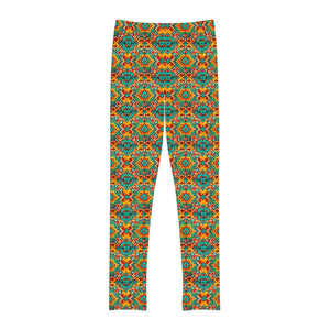 Rainbow Full Length Leggings - Colorful Pattern - Dipaliz - Activewear
