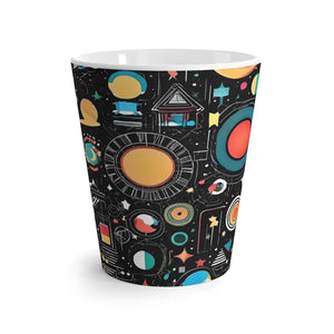 12oz Latte Mug - Celestial Solar System Design - Dipaliz - Mugs