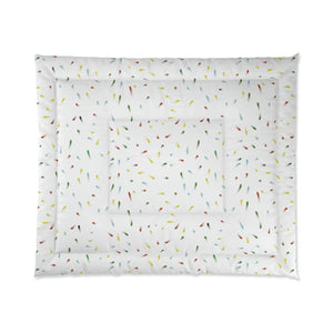 Vibrant Confetti Comforter - Soft Polyester Bedding - Dipaliz - Quilts & Comforters