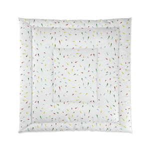 Vibrant Confetti Comforter - Soft Polyester Bedding - Dipaliz - Quilts & Comforters