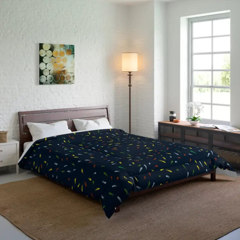 Dipaliz Confetti Comforter: Add Fun & Flair to your Bedding - Home Decor