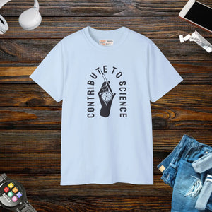 Ultra Cotton Tee - Contribute to Science in Style - Dipaliz - Light Blue / s - T-shirt