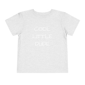 Soft Cotton Cool Little Dude Toddler Tee - Dipaliz - Baby & Clothing