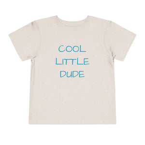 Soft Cotton Cool Little Dude Toddler Tee - Dipaliz - Baby & Clothing