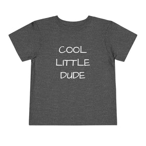 Soft Cotton Cool Little Dude Toddler Tee - Dipaliz - Baby & Clothing