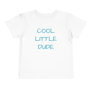 Soft Cotton Cool Little Dude Toddler Tee - Dipaliz - Baby & Clothing