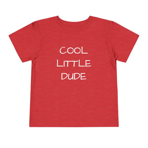 Soft Cotton Cool Little Dude Toddler Tee - Dipaliz - Baby & Clothing