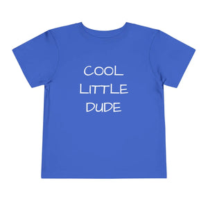 Soft Cotton Cool Little Dude Toddler Tee - Dipaliz - Baby & Clothing