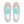 Cyan Geometric Canvas Shoes - Women’s Slip on - Dipaliz - Sneakers
