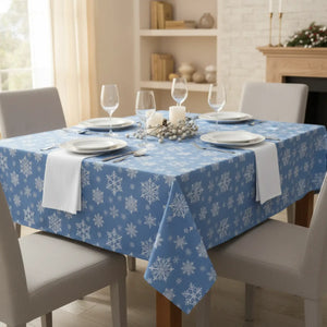 Dipaliz Cotton Twill Tablecloth – Cozy Winter Weave - Tablecloths