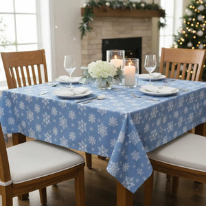 Dipaliz Cotton Twill Tablecloth – Cozy Winter Weave - Tablecloths