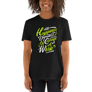 Hard Work Unisex t Shirt Cotton Courage Tee - Dipaliz - T-shirts