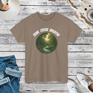 Unisex Deluxe t Shirt - Creek in the Woods Design - Dipaliz - T-shirt