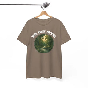 Unisex Deluxe t Shirt - Creek in the Woods Design - Dipaliz - T-shirt