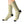 Dipaliz Crew Socks Yellow Triangle Pattern Fleece Lined