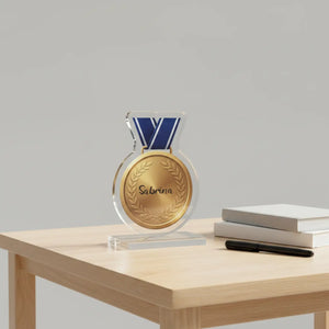 Dipaliz Custom Medal Cutout Personalized Acrylic Statue - Sculptures & Statues