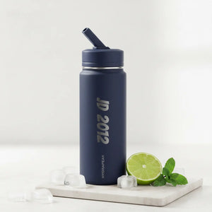 Dipaliz Custom Name Year Mini Water Bottle 20oz Straw - Bottles