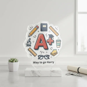 Dipaliz Custom Student School Reward Acrylic Statue - Sculptures & Statues