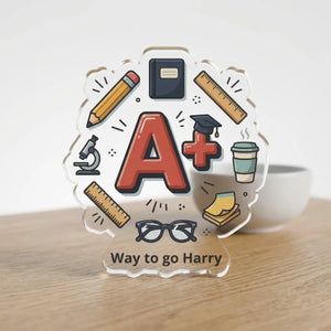 Dipaliz Custom Student School Reward Acrylic Statue - Sculptures & Statues