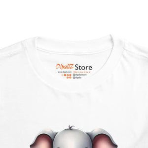 Soft Cotton Cute Baby Elephant Toddler t Shirt - Dipaliz - & Clothing