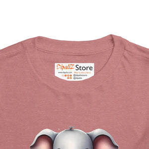 Soft Cotton Cute Baby Elephant Toddler t Shirt - Dipaliz - & Clothing