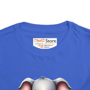 Soft Cotton Cute Baby Elephant Toddler t Shirt - Dipaliz - & Clothing