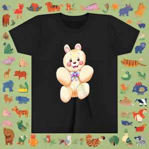 Soft Cotton Youth Short Sleeve - Adorable Design - Dipaliz - T-shirts - s