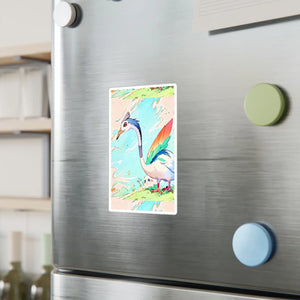 Cute Bird Kiss Cut Vinyl Decals - Playful Satin - Dipaliz - Electronics Stickers &