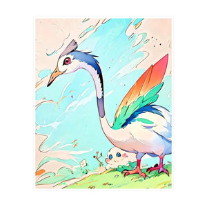 Cute Bird Kiss Cut Vinyl Decals - Playful Satin - Dipaliz - Electronics Stickers &