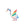 Cute Bird Cut Vinyl Decals - White Satin Kiss - Dipaliz - Decorative Stickers