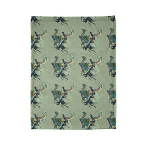 Cute Dinosaur Soft Polyester Blanket Fleece - Dipaliz - Blankets