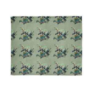 Cute Dinosaur Soft Polyester Blanket Fleece - Dipaliz - Blankets