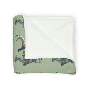 Cute Dinosaur Soft Polyester Blanket Fleece - Dipaliz - Blankets